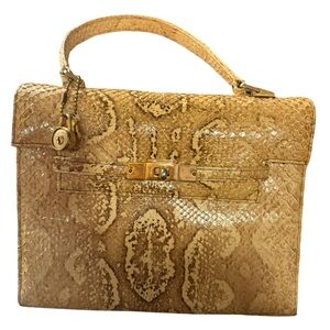 Vintage Snakeskin Purse